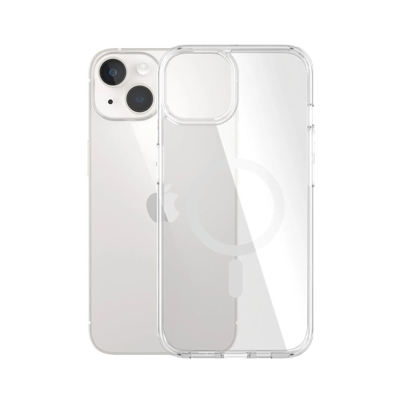 PanzerGlass iPhone 14 Hardcase MagSafe Transparent - MagSafe kompatibelt deksel