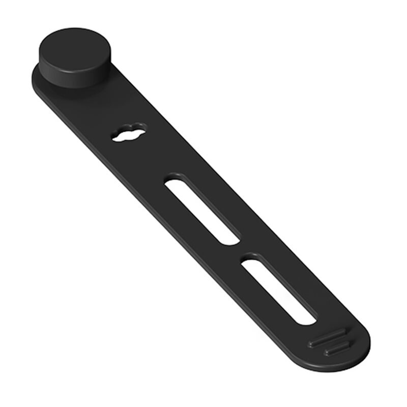 Silikon kabelholder (5-pack) svart