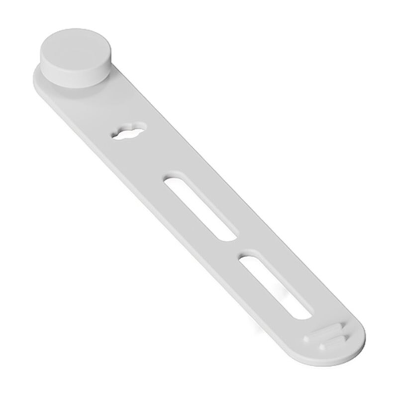 Silikon kabelholder (10-pack) hvit