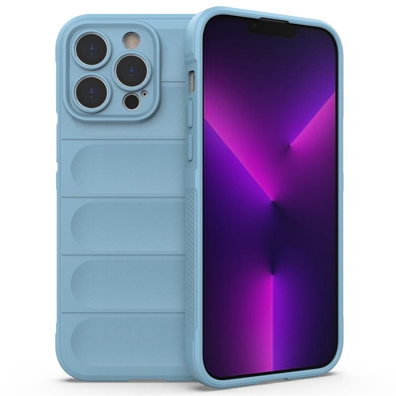 Tough Curved Case iPhone 14 Pro Blue - Mobildeksel