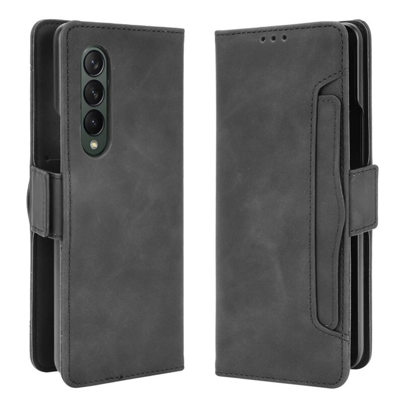 Multi Lommebokdeksel Samsung Galaxy Z Fold 3 5G svart - Mobildeksel - Kortlomme og seddellomme