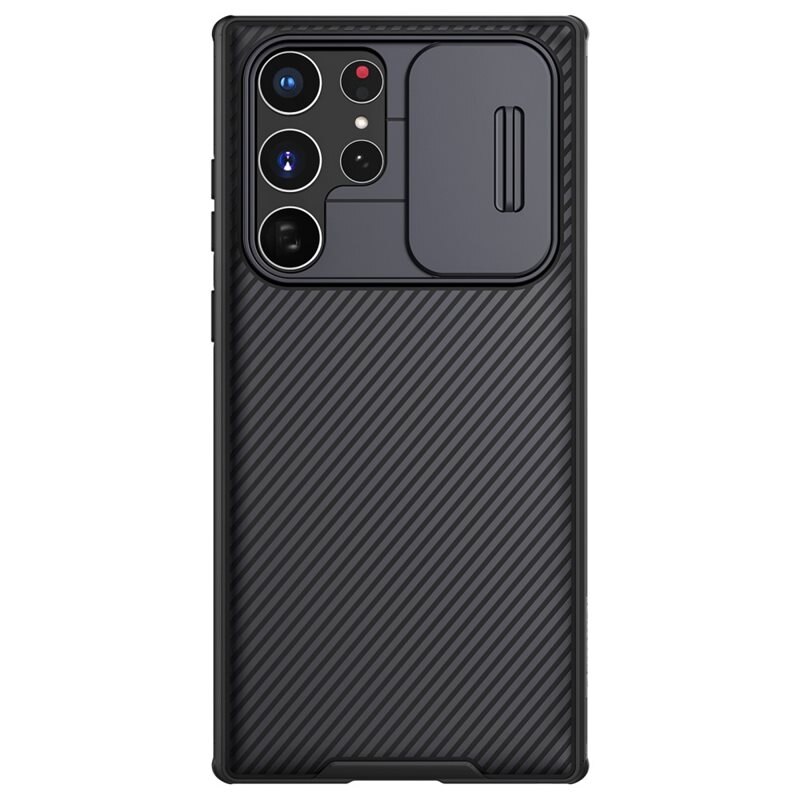 Nillkin CamShield Deksel Samsung Galaxy S22 Ultra Svart - Mobildeksel med kamerabeskyttelse