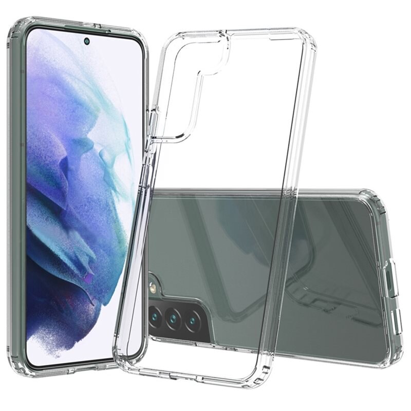 tectTech Crystal Hybrid Case Samsung Galaxy S22 Plus Transparent - Mobildeksel