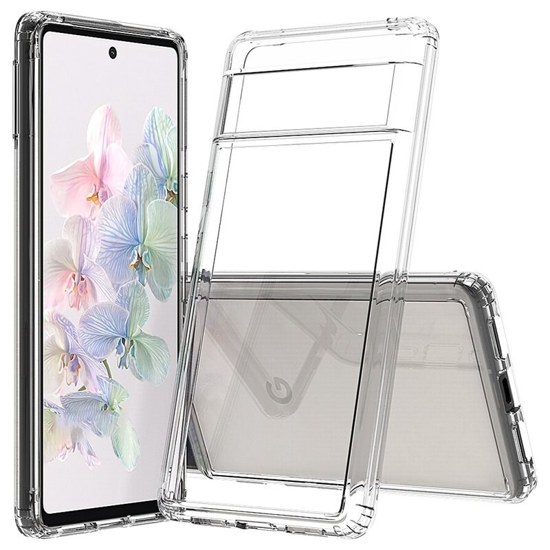 tectTech Crystal Hybrid Case Google Pixel 7 Transparent - Mobildeksel