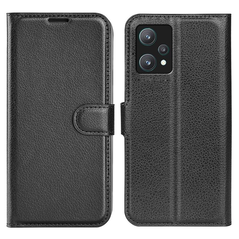 Mobilveske Realme 9 Pro/OnePlus Nord CE 2 Lite 5G svart - Pengepungdeksel med kortlomme