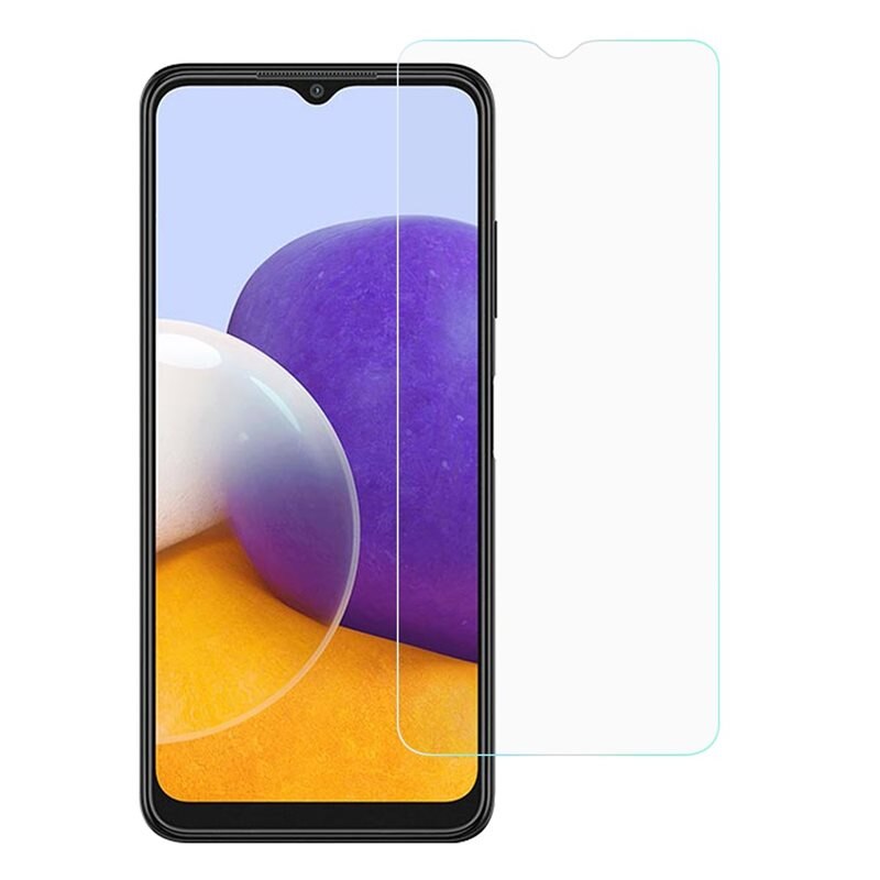 Herdet Glass 0.3mm Skjermbeskytter Samsung Galaxy A22 5G - Tynt skjermbeskyttelse i solid herdet glass