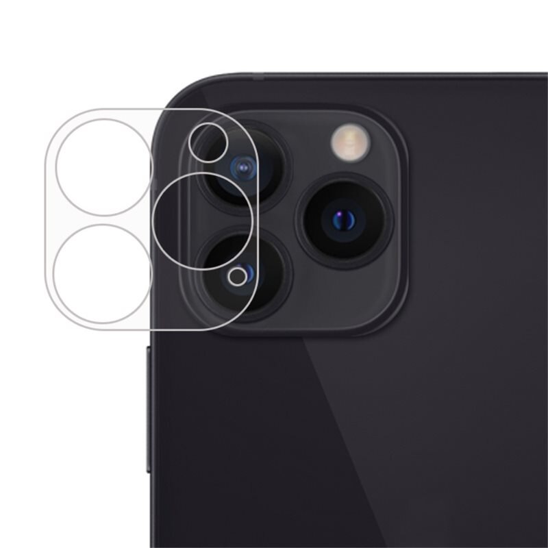 Herdet Glass Linsebeskyttelse iPhone 13 Pro Max - Fulldekkende kameralinsebeskyttelse i herdet glass