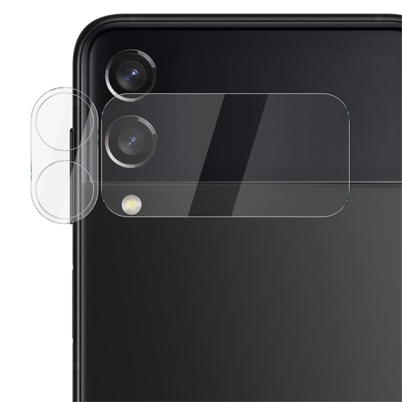 Imak Herdet Glass Linsebeskyttelse + Skjermbeskytter Samsung Galaxy Z Flip 3 Gjennomsiktig