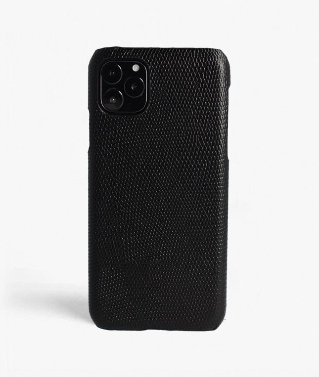 The Case Factory Deksel iPhone 11 Pro Max Lizard Svart
