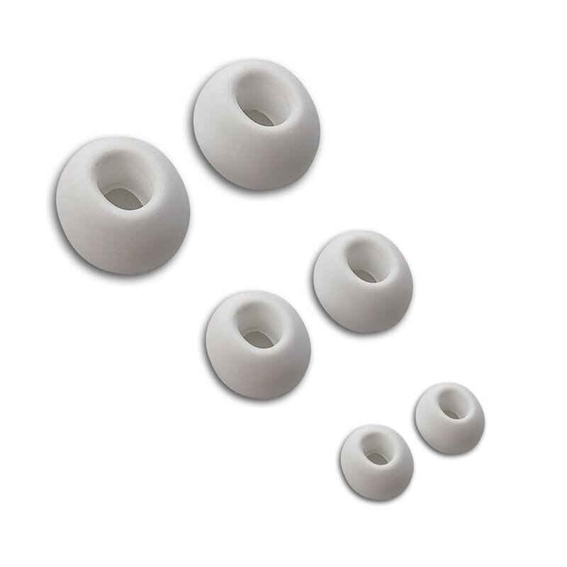 Ear Tips (3-pack) AirPods Pro 2 hvit - ørepropper i silikon (3-pakning)