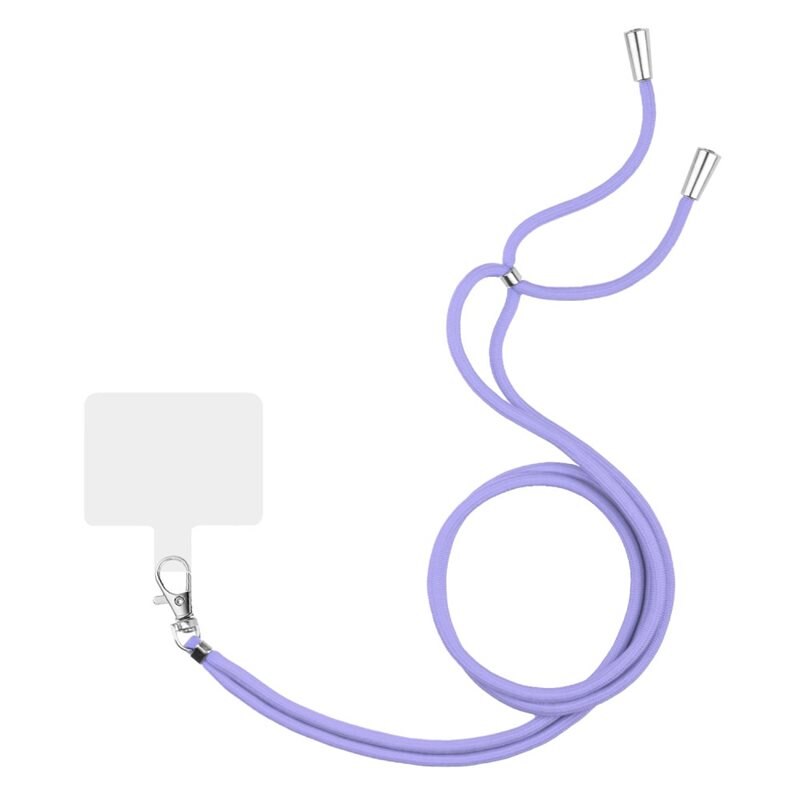 Universal Phone Shoulder Strap Purple - Lång bærereim for mobildeksler og enheter