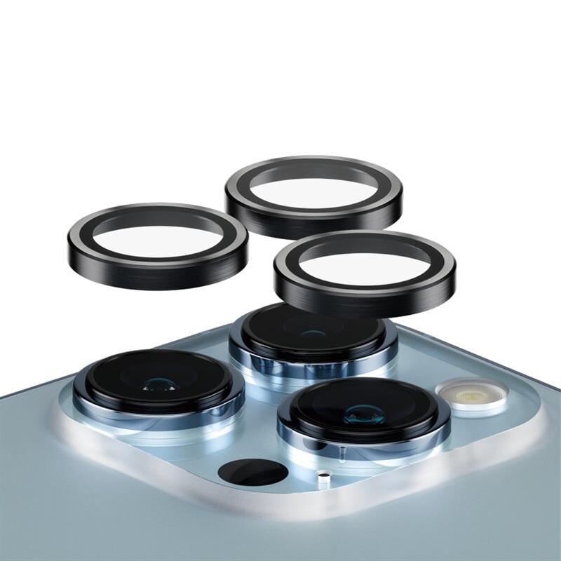 PanzerGlass iPhone 13 Pro Max Hoops Camera Lens Protector Svart