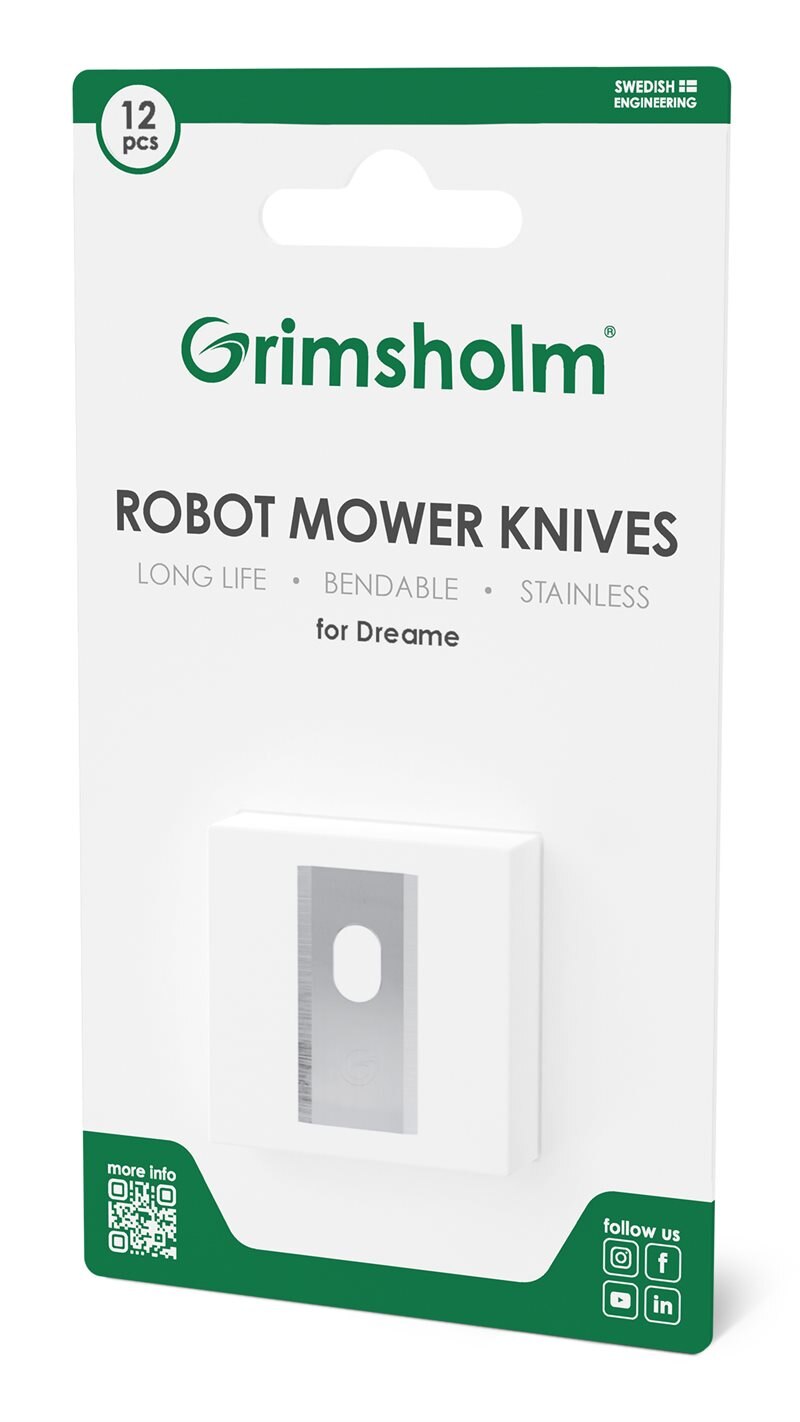 Grimsholm 12-pakning kniver til Dreame A1 Pro