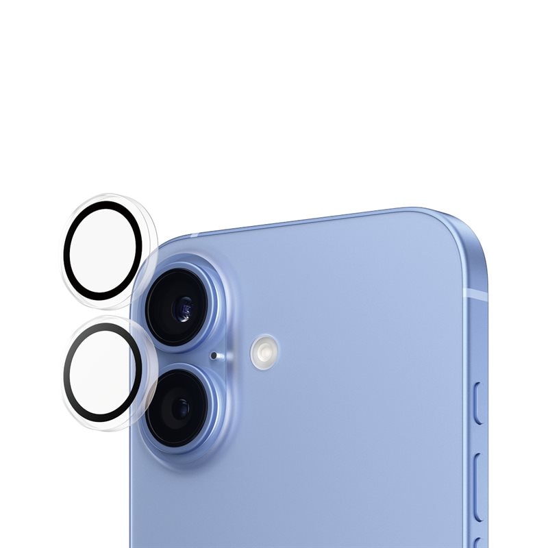 PanzerGlass iPhone 16 Plus Hoops Camera Lens Protector Gjennomsiktig