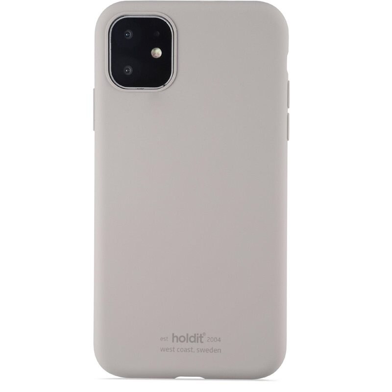 Holdit Deksel Silikon iPhone Xr Taupe