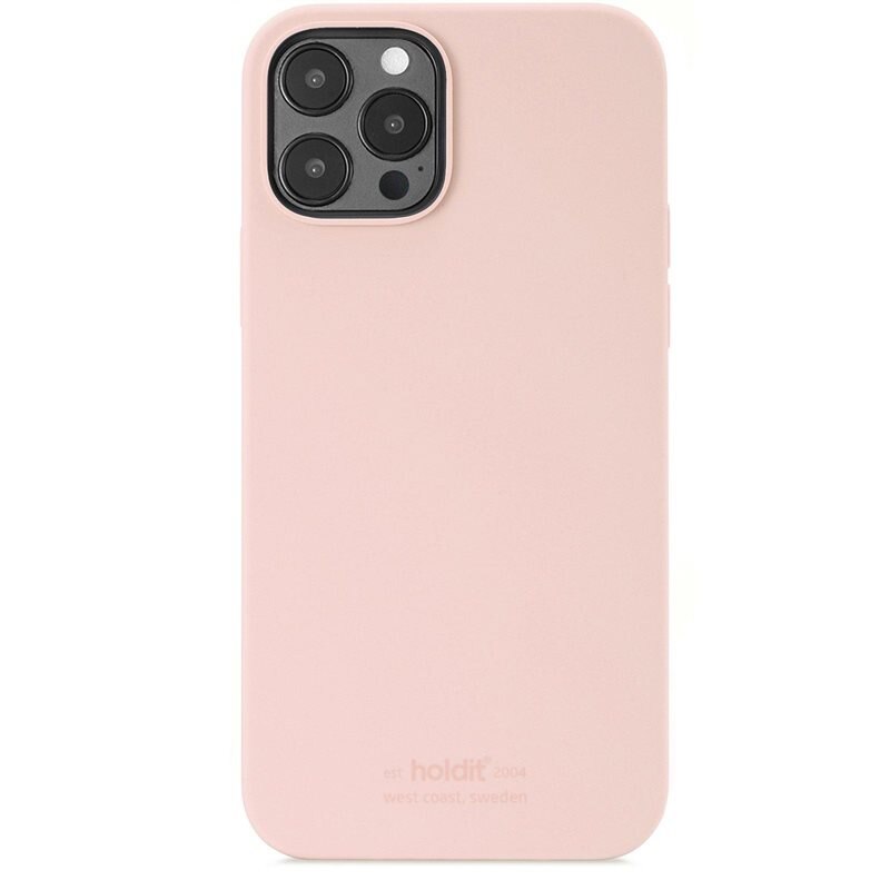 Holdit Deksel Silikon iPhone 12/iPhone 12 Pro Blush Pink