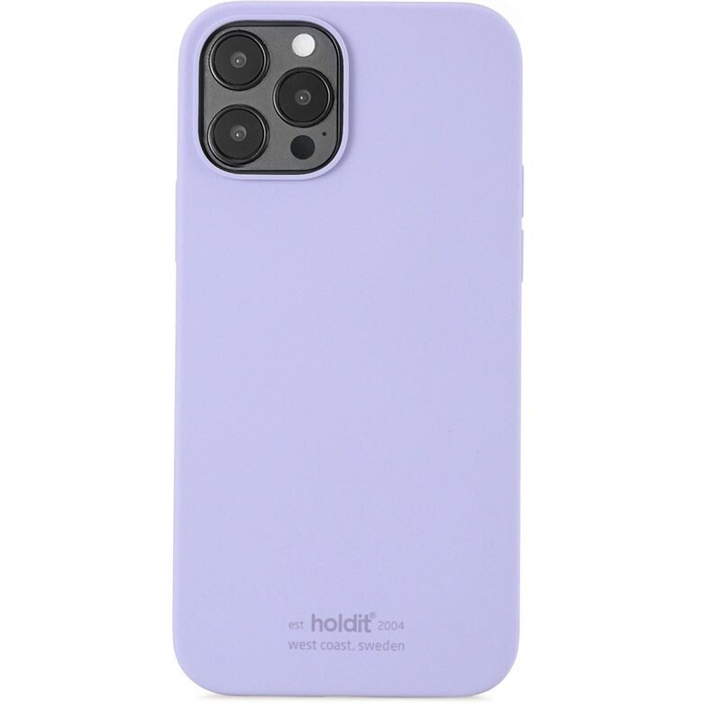Holdit Deksel Silikon iPhone 12/iPhone 12 Pro Lavender