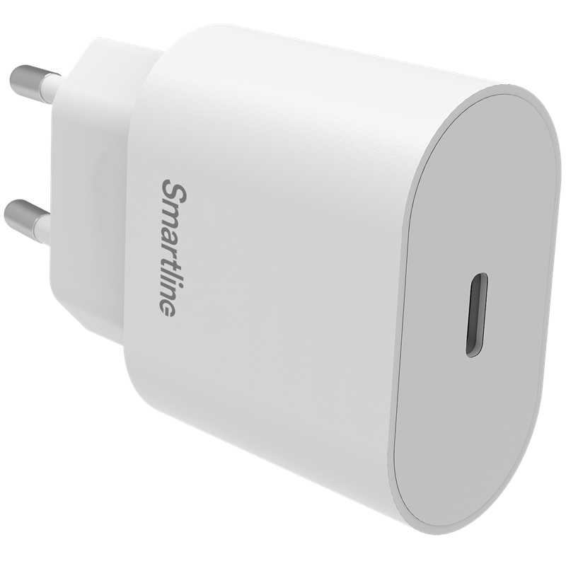 Smartline PD Wall Charger 20W USB-C hvit