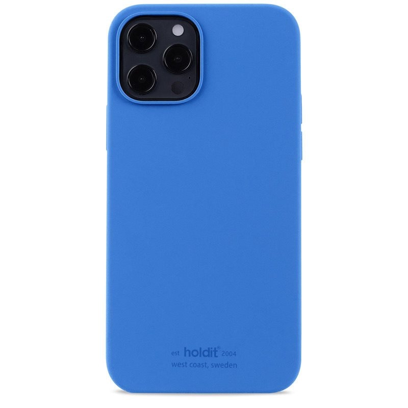 Holdit Deksel Silikon iPhone 12/iPhone 12 Pro Sky Blue