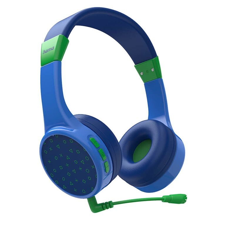 Hama Teens Guard On-Ear Wireless Barnehodetelefon blå