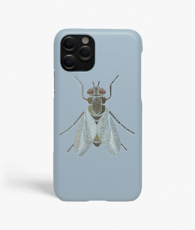 The Case Factory Deksel iPhone 11 Pro Max Fly Calf Celeste