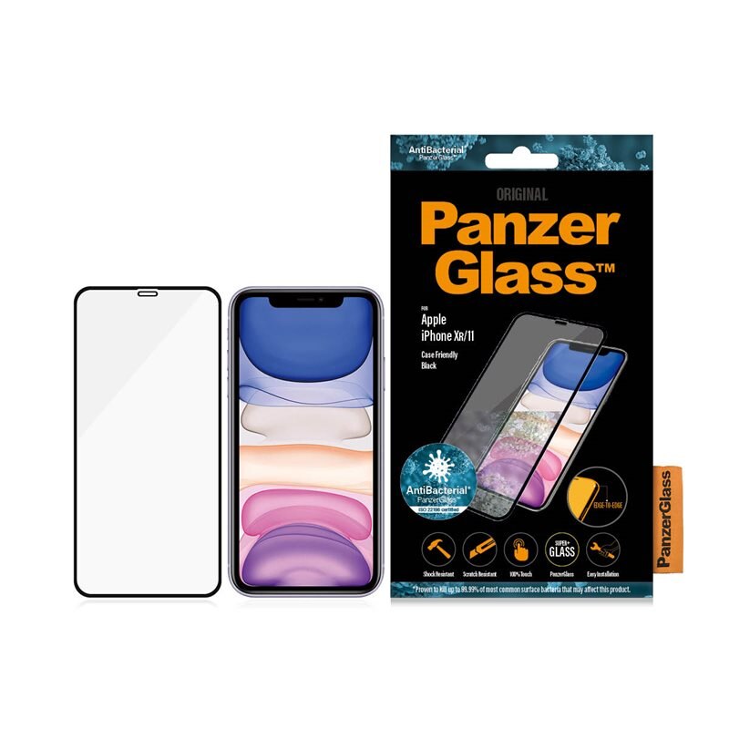 PanzerGlass iPhone 11 Screen Protector Edge-to-Edge
