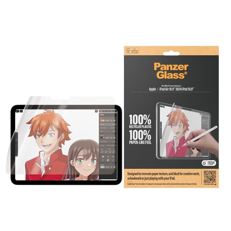 PanzerGlass iPad 10.9 10th Gen (2022) GraphicPaper Screen Protector