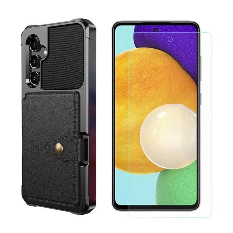 Samsung Galaxy A54 Sett med Deksel Tough Multi-slot og Skjermbeskyttelse