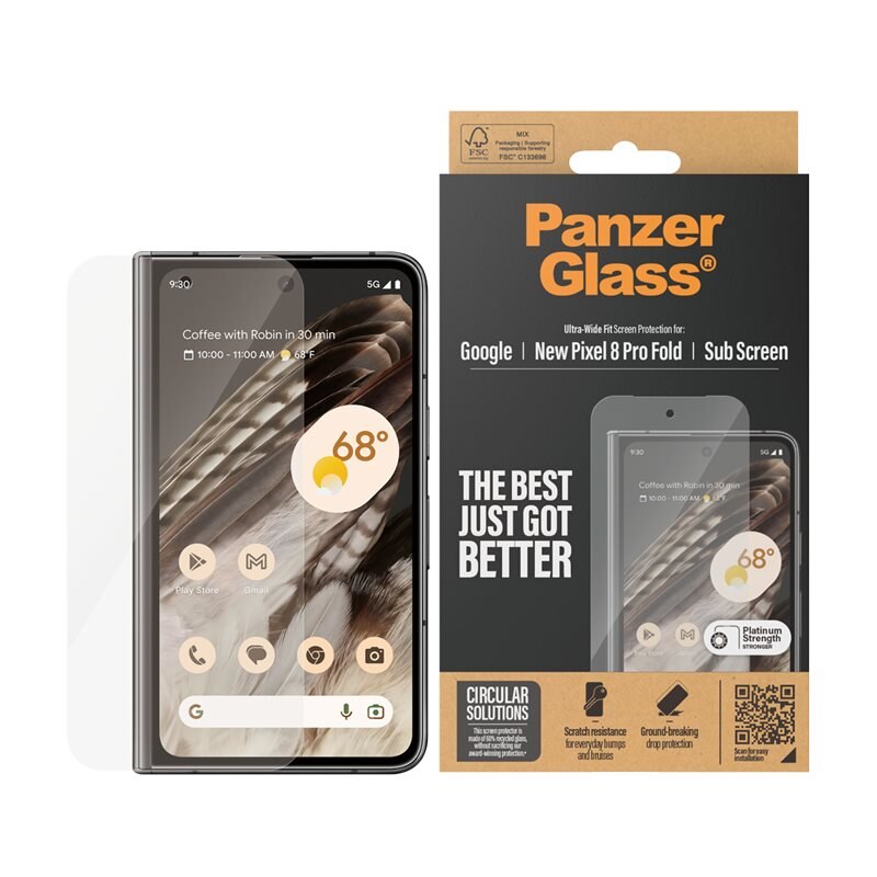PanzerGlass Google Pixel 9 Pro Fold Front Screen Protector