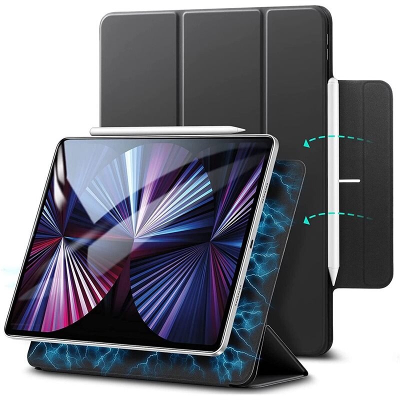 ESR Rebound Magnetic Case iPad Pro 11 3rd Gen (2021) Black - Deksel med stativfunksjon - Etui