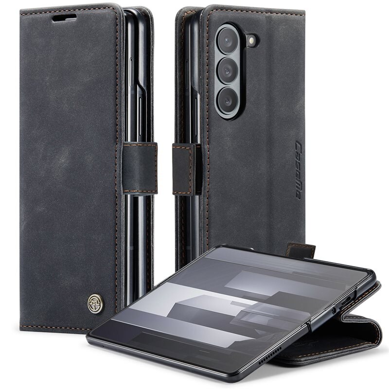 CaseMe Slim Lommebokveske Samsung Galaxy Z Fold 6 svart