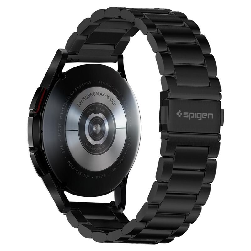 Spigen Polar Ignite Modern Fit Metal Band Black - Klokkereim - Stilig og komfortabelt tilbehør til din smartklokke