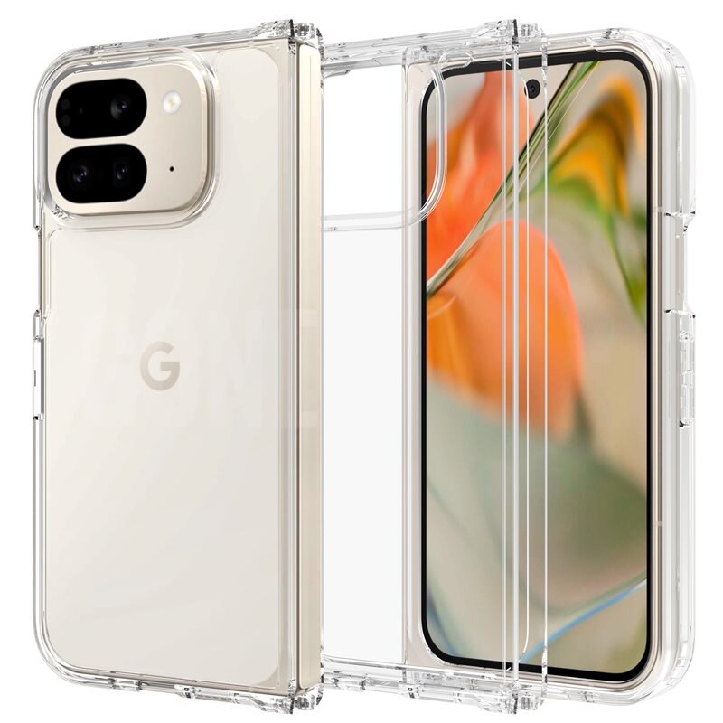 Mobique Hybriddeksel Google Pixel 9 Pro Fold gjennomsiktig