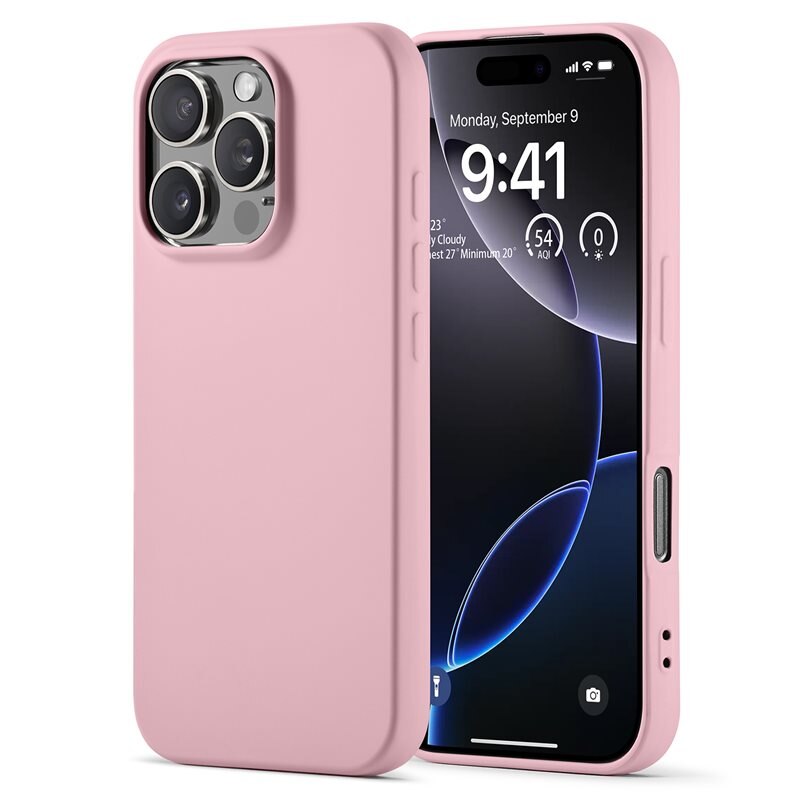 Mobique TPU Deksel iPhone 16 Pro Rosa