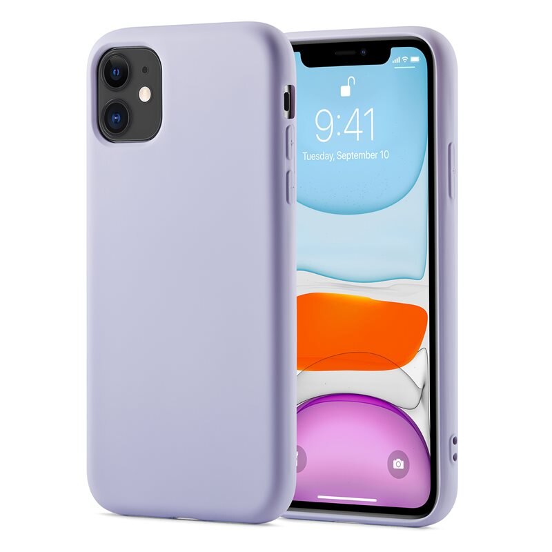 Mobique TPU Deksel iPhone 11 Lilla