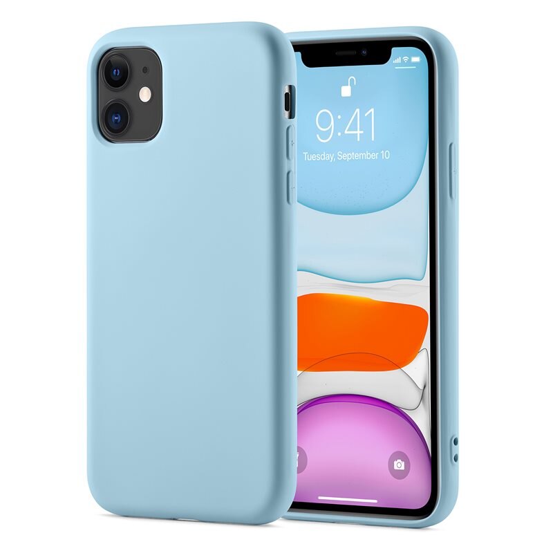 Mobique TPU Deksel iPhone 11 Blå
