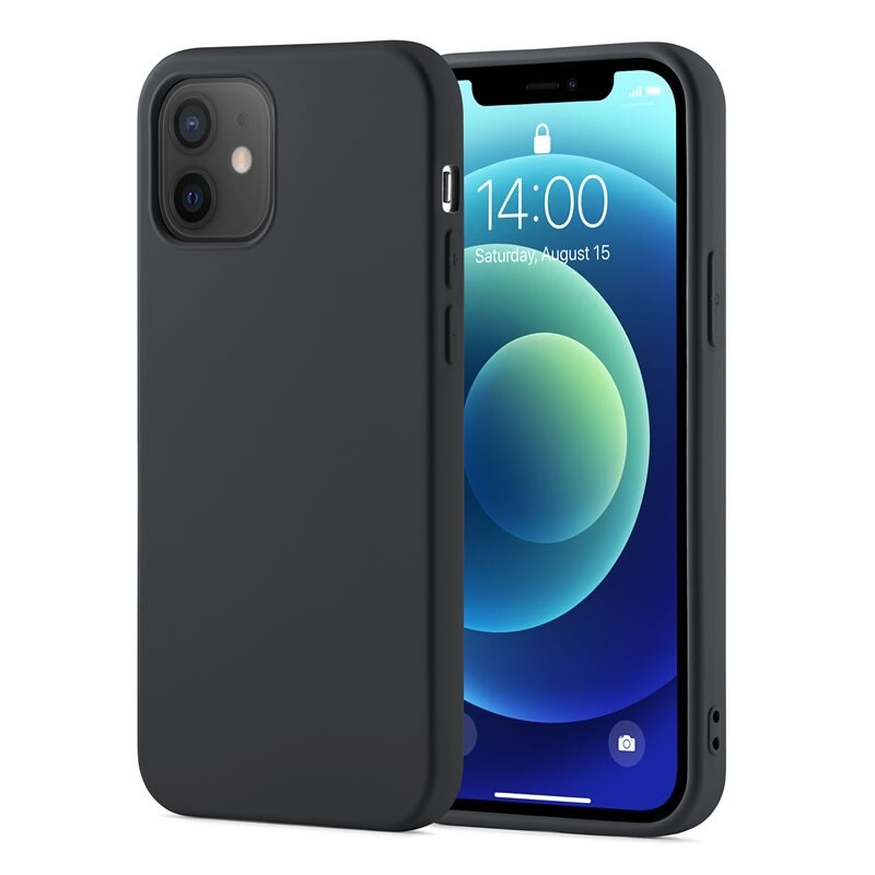 Mobique TPU Deksel iPhone 12/iPhone 12 Pro Grå