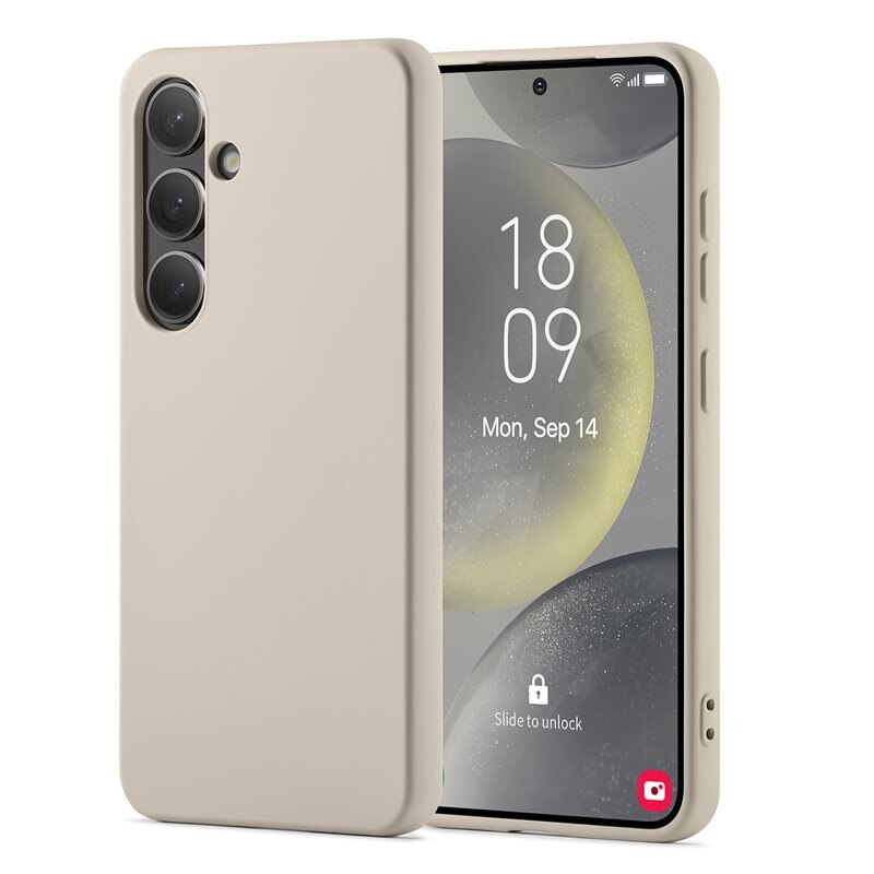 Mobique TPU Deksel Samsung Galaxy S24 Beige