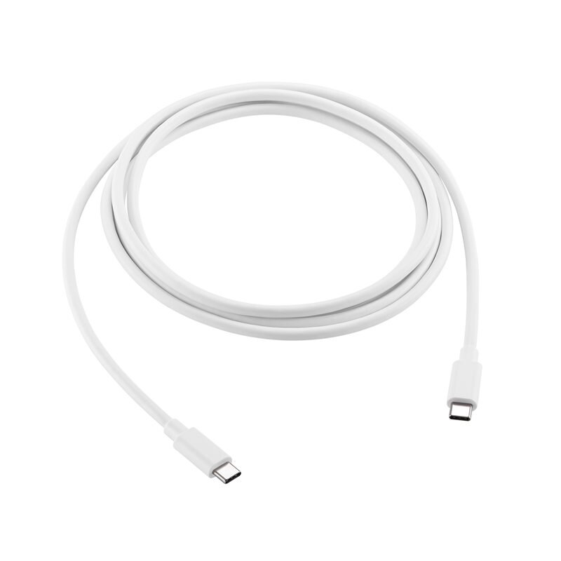 Mobique USB-C til USB-C-ladekabel 2m hvit