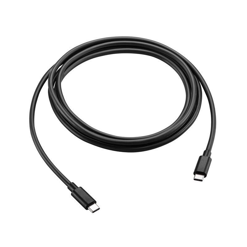 Mobique USB-C til USB-C-ladekabel 2m svart