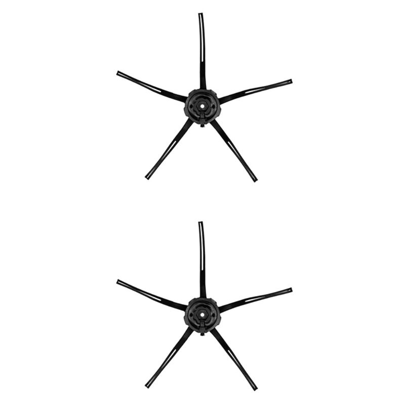 2-pakning Sidebørster Roborock S7 Pro Ultra Svart