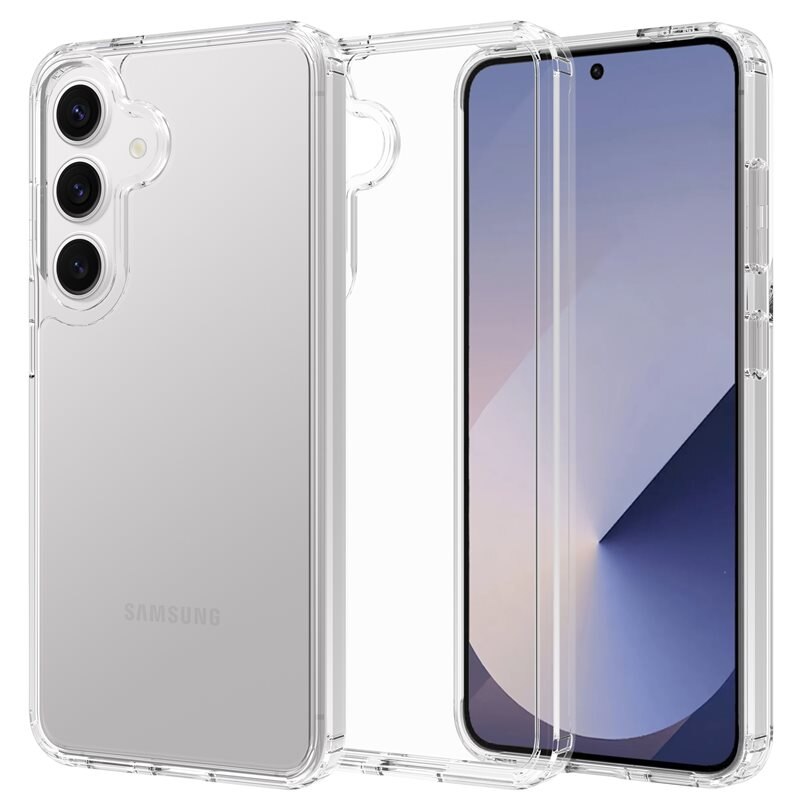 Mobique Hybriddeksel Samsung Galaxy S25 Gjennomsiktig - Mobildeksel