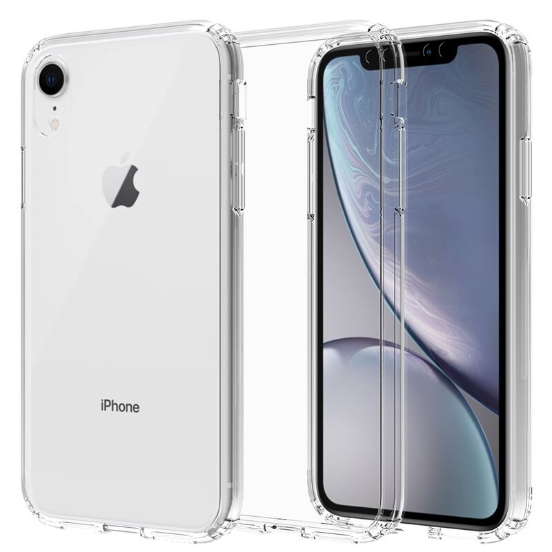 Mobique Hybriddeksel iPhone Xr Gjennomsiktig - Mobildeksel