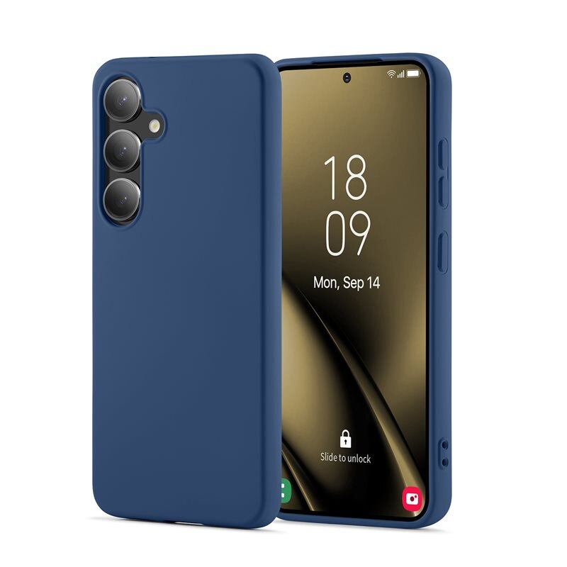 Mobique TPU Deksel Samsung Galaxy S25 Plus Mørke blå