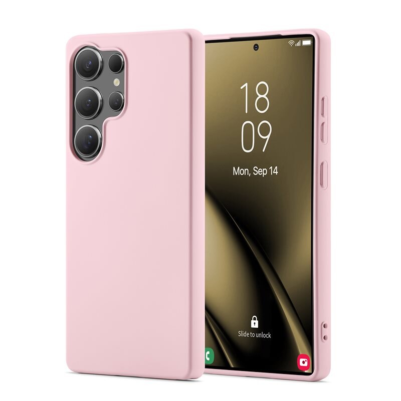 Mobique TPU Deksel Samsung Galaxy S25 Ultra Rosa