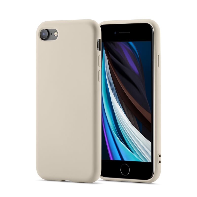 Mobique TPU Deksel iPhone SE 2020 Beige