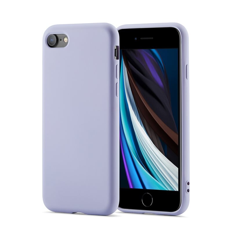 Mobique TPU Deksel iPhone SE 2020 Lilla