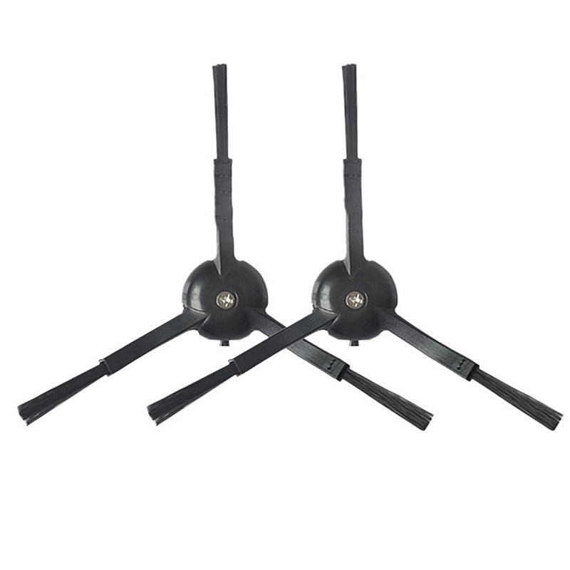 2-pack Sidebørster vinyl Roborock S5 Max svart