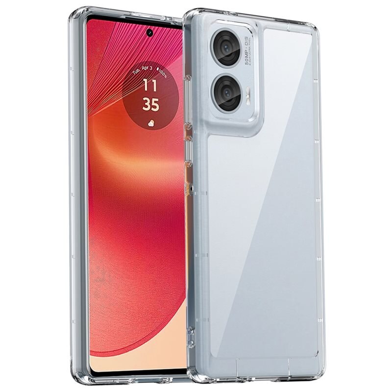tectTech Hybriddeksel Motorola Edge 50 Fusion gjennomsiktig