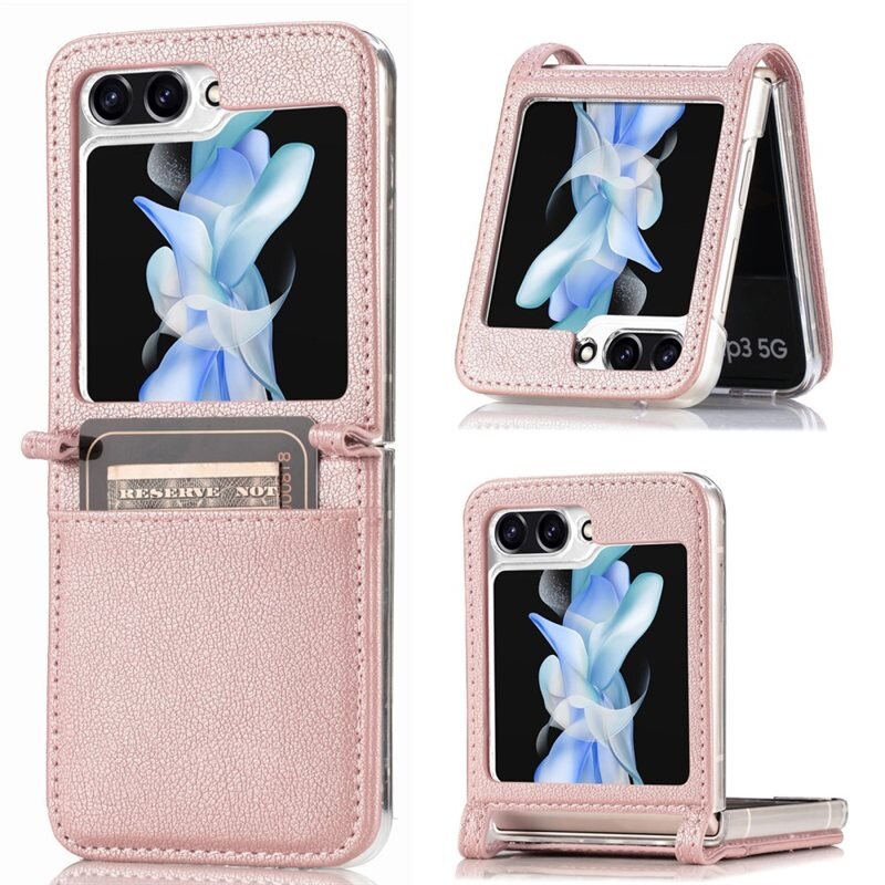 tectTech Slim Card Wallet Samsung Galaxy Z Flip 6 rosa